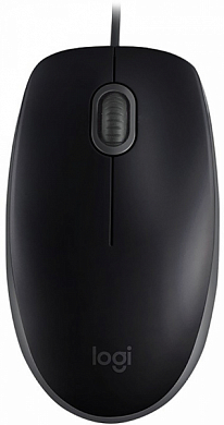Мышь LOGITECH B110 Silent, черная
