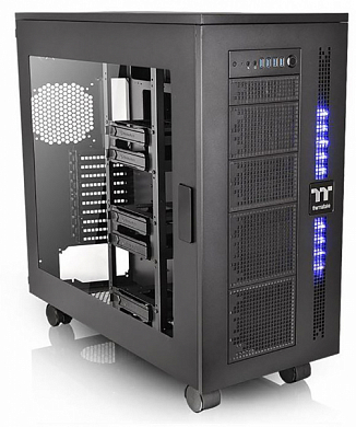 Корпус XL-ATX THERMALTAKE Core W100 TT Premium Line (CA-1F2-00F1WN-00), без БП, черный