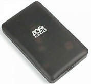 Внешний бокс для HDD/SSD 2.5" AGESTAR 3UBCP3, черный