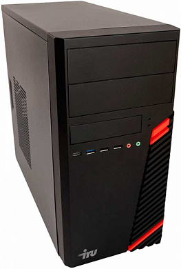 Компьютер IRU Office 310H5SM Core i3 12100/ 8Гб/ 256Гб/ Intel UHD 730/ Win 11 Pro, черный (1969049)