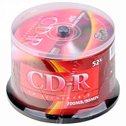 Диск CD-R VS 700Mb (VSCDRCB5001), Cake Box, 50 шт