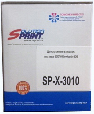 Картридж S-PRINT SP-X-3010X, черный