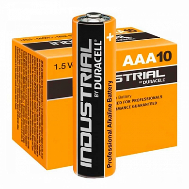 Батарейка AAA DURACELL Industrial, 1.5V (10 шт)