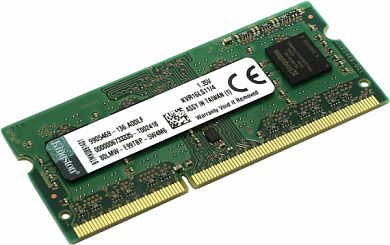 Модуль памяти SO-DDR3L 4Gb PC12800 1600MHz KINGSTON (KVR16LS11/4), Retail