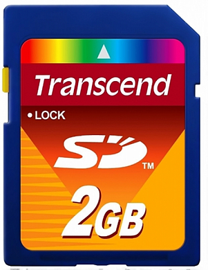 Карта памяти SD TRANSCEND 2Gb (TS2GSDC)