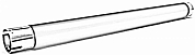 Вал тефлоновый для Kyocera FS-1120D/M2035dn, KATUN 50824