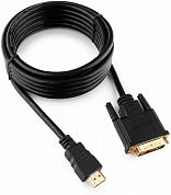 Кабель HDMI - DVI, HDMI (m) - DVI-D (m), EXEGATE EX294674RUS, 5 м, черный