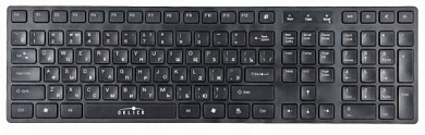 Клавиатура OKLICK 570M, USB, черная