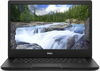 Ноутбук DELL 3400 Core i3 8145U/ 8Гб/ 256Гб/ 14"/ Intel UHD620/ Linux, черный (3400-0904)
