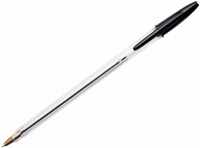 Ручка шариковая SILWERHOF Basic 026139-01, черная