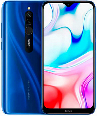 Смартфон XIAOMI Redmi 8 (M1908C3IG), 4Gb/64Gb, синий