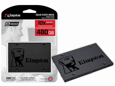 Накопитель SSD 2.5" KINGSTON A400 480Гб (SA400S37/480G)