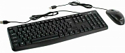 Проводная клавиатура + мышь GENIUS Smart КМ-200, USB, черная