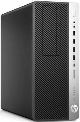 Компьютер HP EliteDesk 800 G5 TWR Core i7 9700/ 16Гб/ 512Гб/ Intel HD630/ DVD-RW/ Win 10 Pro, черно-серебристый (7AC50EA)