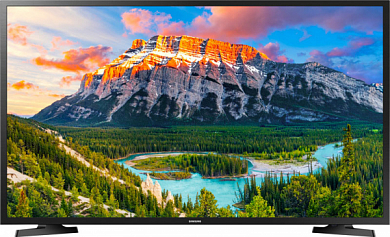 Телевизор SAMSUNG UE32N5300AUXRU , 32", Full HD, LED, Smart TV, черный