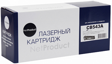 Картридж NETPRODUCT N-CB543A, пурпурный