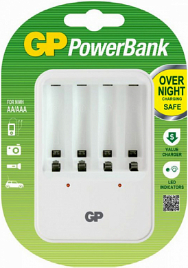 Зарядное устройство GP PowerBank PB420 (GP PB420GS-2CR1)