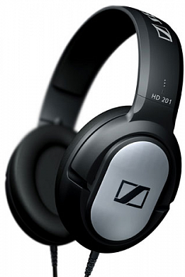 Наушники мониторные SENNHEISER HD 201, черно-серые