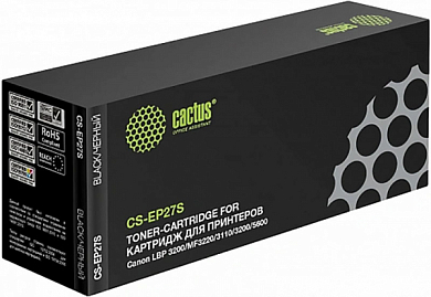 Картридж CACTUS CS-EP27S, черный