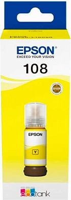 Контейнер с чернилами EPSON 108 C13T09C C13T09C44A, желтый