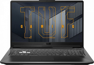 Ноутбук ASUS FX706HCB-HX111T Core i5 11400H/ 8Гб/ 512Гб/ 17.3"/ GeForce RTX 3050 4Гб/ no OS, серый (90NR0733-M02440)