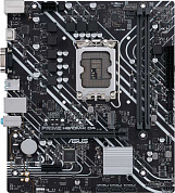 Материнская плата ASUS Prime  H610M-K D4 Intel H610, FCLGA1700, DDR4, VGA, HDMI, 4*USB3.0, 4*USB2.0, PS/2, GLAN, mITX