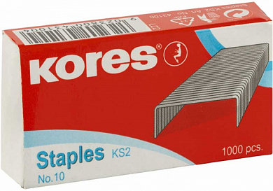Скобы для степлера #10 KORES (1000 шт)