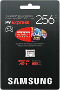 Карта памяти microSDXC SAMSUNG P9 Express 256 Гб, Class30 UHS-I U3 A1 V30 (MB-MK512T/WW)