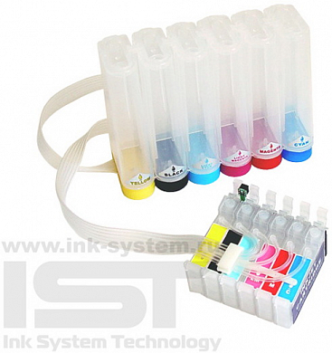 СНПЧ для Epson T0811/T0812/T0813/T0814/T0815/T0816, IST CISS-R290/TX700