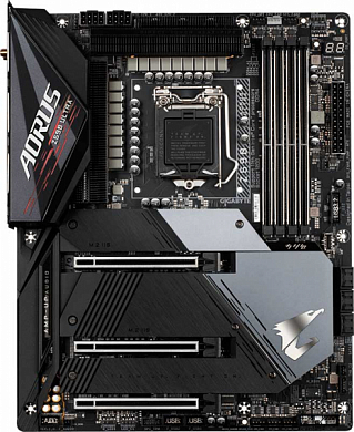 Материнская плата GIGABYTE Z590 Aorus Ultra Intel Z590, FCLGA1200, DDR4, RAID, DisplayPort, 5*USB3.2, 8*USB2.0, GLAN, Wi-Fi, ATX