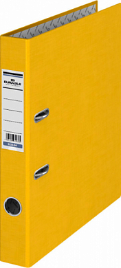 Папка-регистратор A4 50 мм DURABLE 3220-04, желтая
