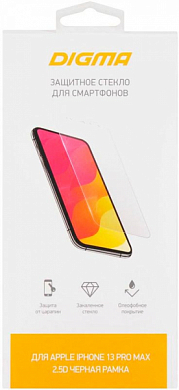 Защитное стекло DIGMA DGG1AP13PA, для смартфона Apple iPhone 13 / 13 Pro