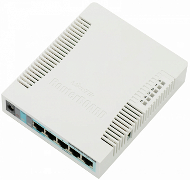 Беспроводной Wi-Fi роутер MIKROTIK RouterBOARD RB951G-2HnD