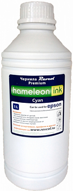 Комплект чернил REVCOL Hameleon L800C для Epson, водные, 2 л, голубой