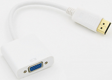 Адаптер (переходник) DisplayPort - VGA, VCOM CG603, 15 см