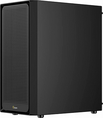 Корпус mATX OCYPUS Gamma C50 Black (Gamma-C50-BKG000XX-GL), без БП, черный
