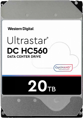 Жесткий диск 3.5" WD Ultrastar DC HC560 20Тб (0F38785)