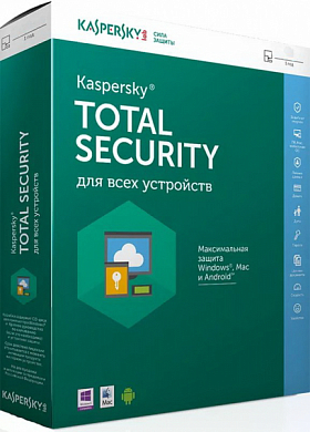 Kaspersky Total Security Multi Device, 3 Device на 1 год, продление лицензии, BOX