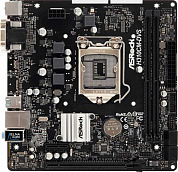 Материнская плата ASROCK H310CM-DVS Intel H310C, FCLGA1151, DDR4, VGA, DVI, 6*USB2.0, 4*USB3.0, PS/2, GLAN, mATX