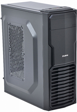 Корпус ATX ZALMAN T4 (ZM-T4), без БП, черный