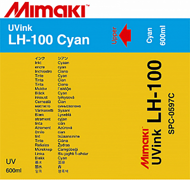 Контейнер с чернилами MIMAKI LH-100 SPC-0597C, голубой
