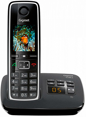 Беспроводной телефон GIGASET C530A , черный