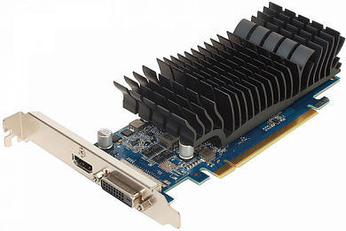 Видеокарта ASUS GeForce GT 1030 2Гб GDDR5 64-bit, Retail (GT1030-SL-2G-BRK)