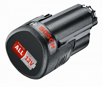 Аккумулятор BOSCH PBA 12V, 12В, Li-Ion, 2.5Ач