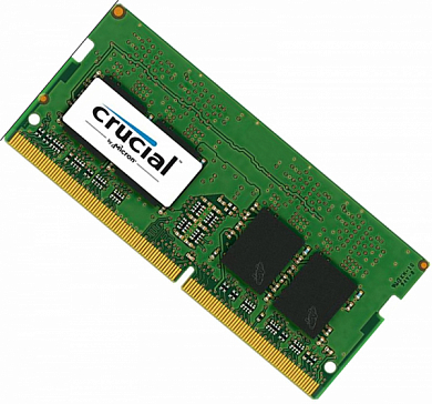 Модуль памяти SO-DDR4 4Gb PC19200 2400MHz CRUCIAL (CT4G4SFS824A), Retail