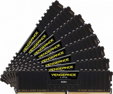 Комплект модулей памяти DDR4 128Gb PC21300 2666MHz CORSAIR (CMK128GX4M8A2666C16), Retail