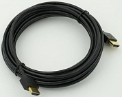 Кабель HDMI v1.4, HDMI (m) - HDMI (m), BEHPEX, 5 м, черный