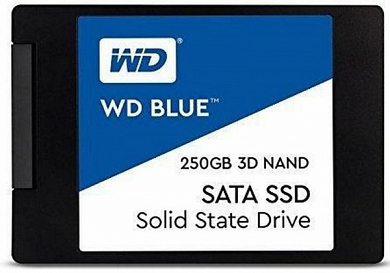 Накопитель SSD 2.5" WD Blue 250Гб (WDS250G2B0A)