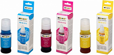 Комплект чернил HI-BLACK GI-41 для Canon, водные, 210 мл, 3 цвета