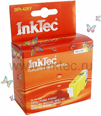 Струйный картридж INKTEC BPI-426Y, желтый